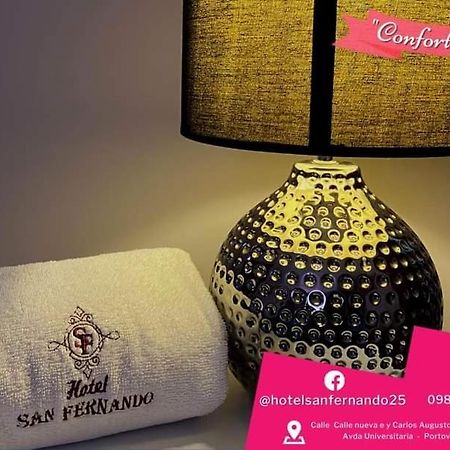 Hotel San Fernando Portoviejo Eksteriør billede